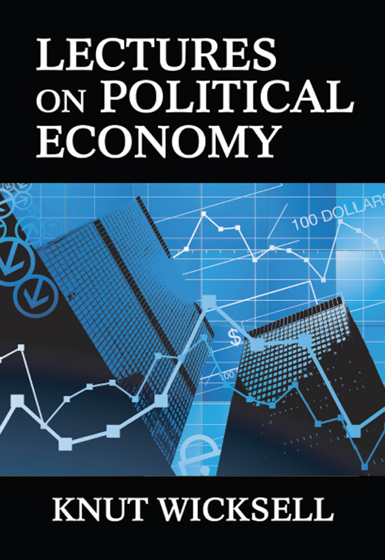 Lectures on Political Economy