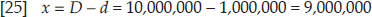 Thus the sum of the deposits in the banking system, D, would be equal to: