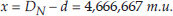 And the net credit expansion, x: