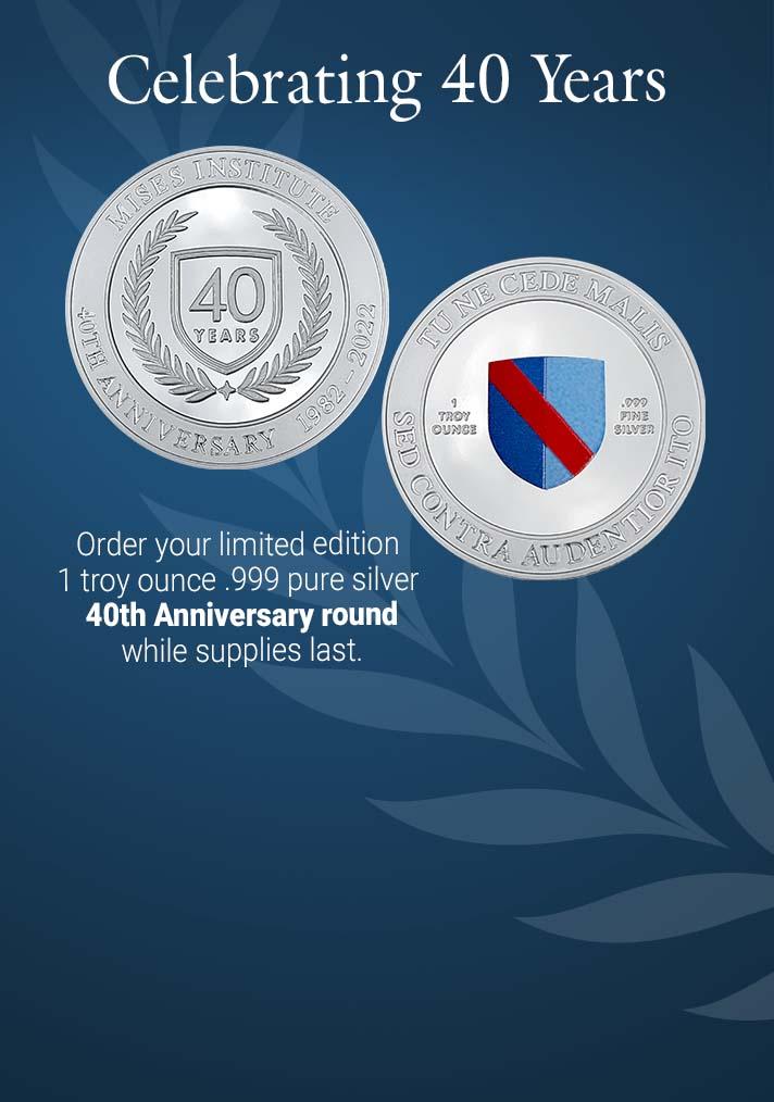 40th Anniversary Commemorative coin