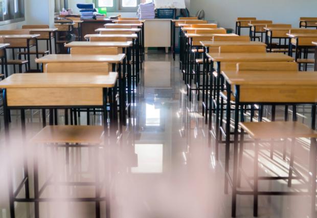 desks in school