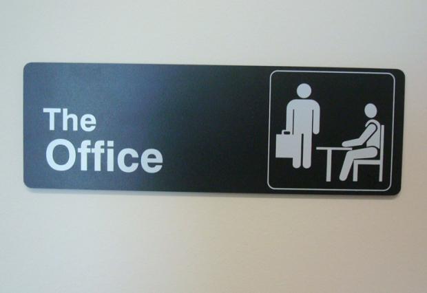 The Office sign