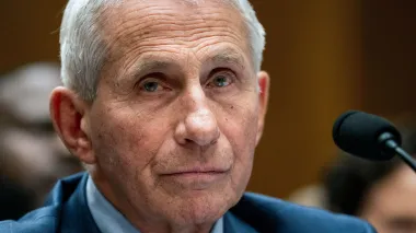 Anthony Fauci testifies in front of a Senate Committee