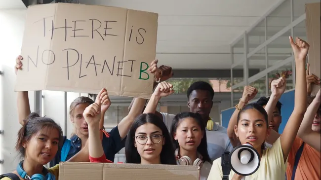 Youth climate protest