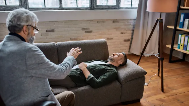 Psychiatrist couch