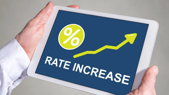Rising interest rates