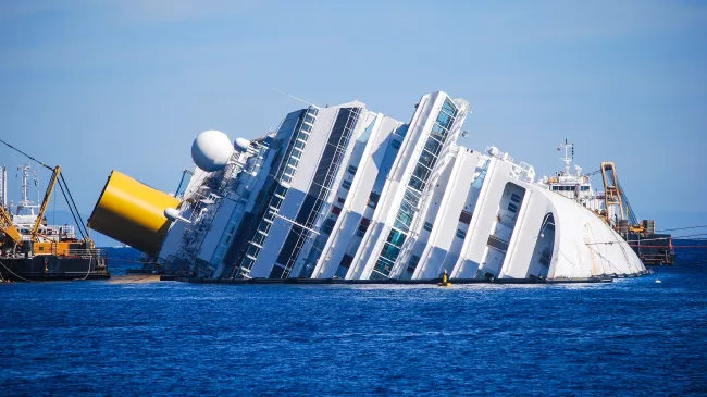 Sinking ship