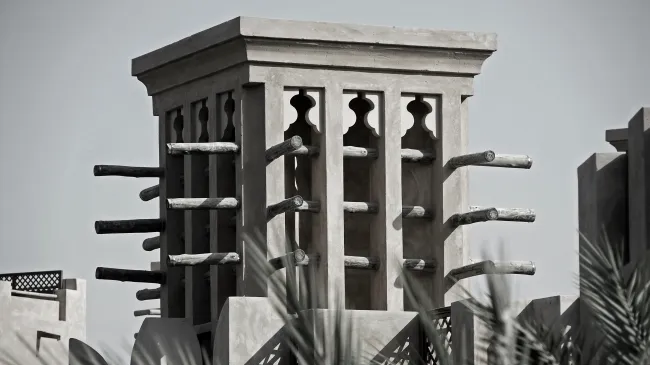 Wind tower Dubai