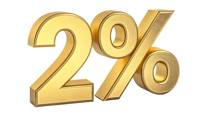 2 percent