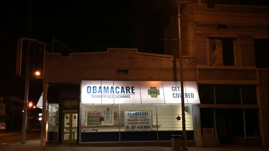 An Obamacare enrollment center