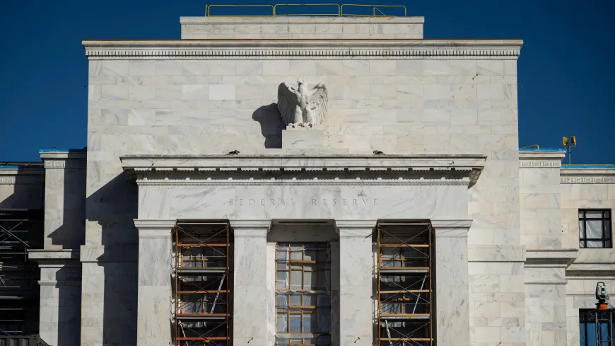 The Fed's Eccles Building under construction
