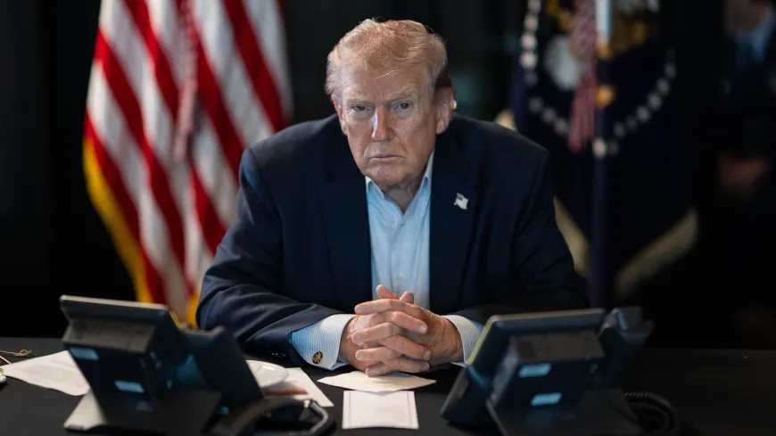 President Trump monitors the opening strikes of Operation Epic Fury