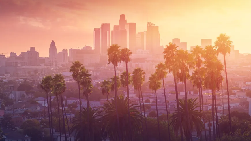 California sunset
