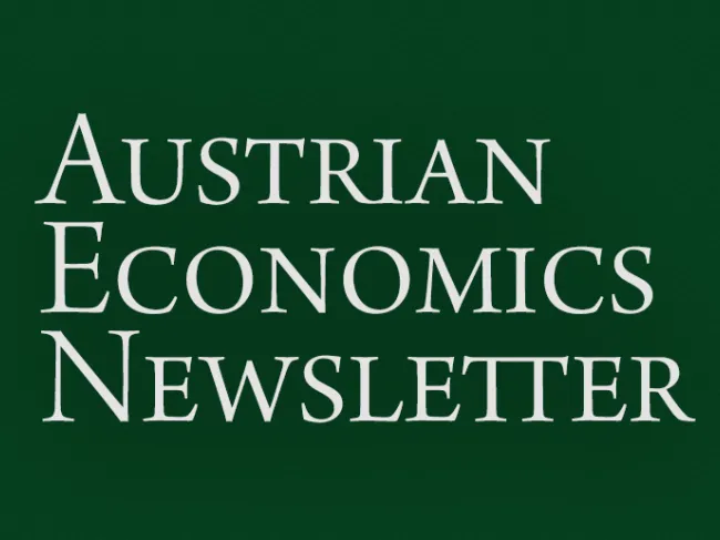 Austrian Economics Newsletter