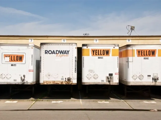 yellow truck company trucks