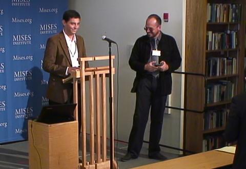 Rafael Acevedo and Luis Cirocco at Mises University 2017 Rafael Acevedo and Luis Cirocco at Mises University 2017