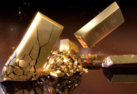 broken gold