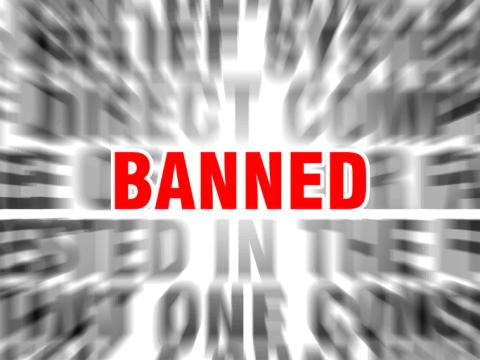 banned