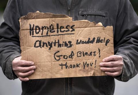 homeless