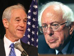 Ron Paul and Bernie Sanders Ron Paul and Bernie Sanders