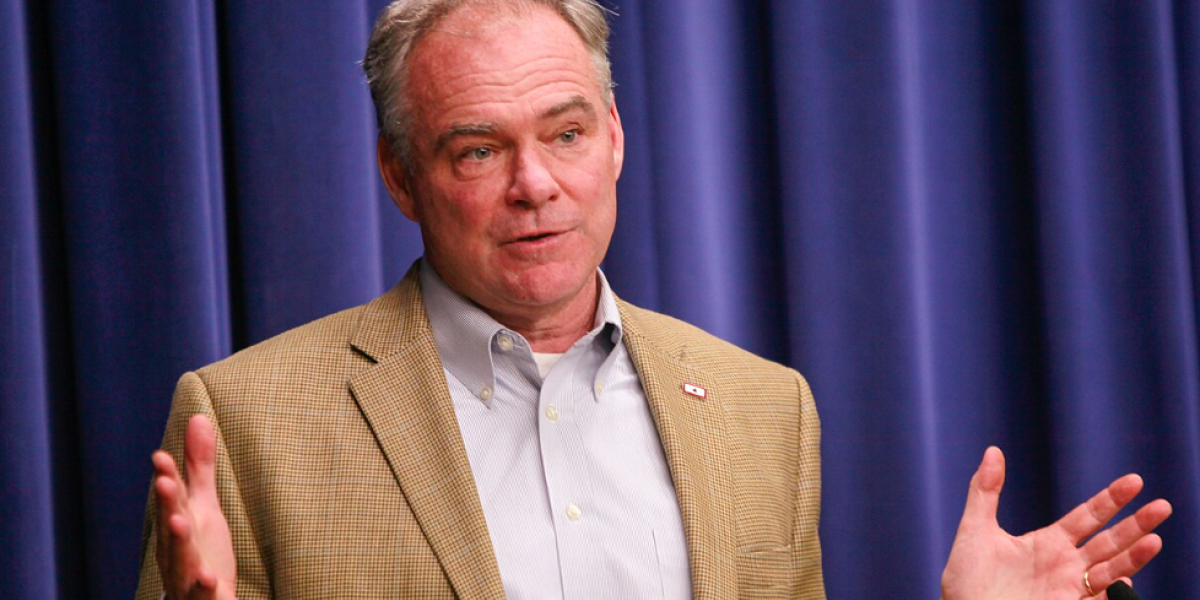 NextImg:Senator Tim Kaine Declares that Rights Come from Government